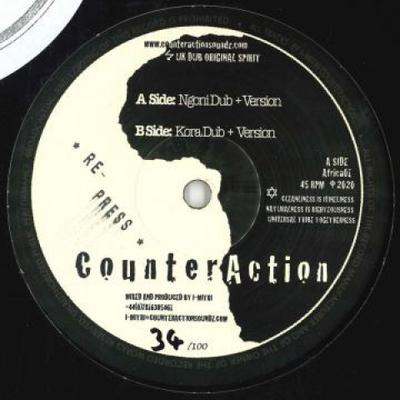 10inch Record I-MITRI - Dreadwise Meets Counteraction Africa01 CounterAction 2020 UK Reggae, Ska & Dub