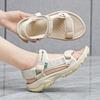 36-40 Teen Couple Simple Fashion Velcro Casual Sandals Beach Shoes