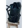 21" Lederrucksack Echtleder Rucksack Laptop Reise Schwarz Herrentasche