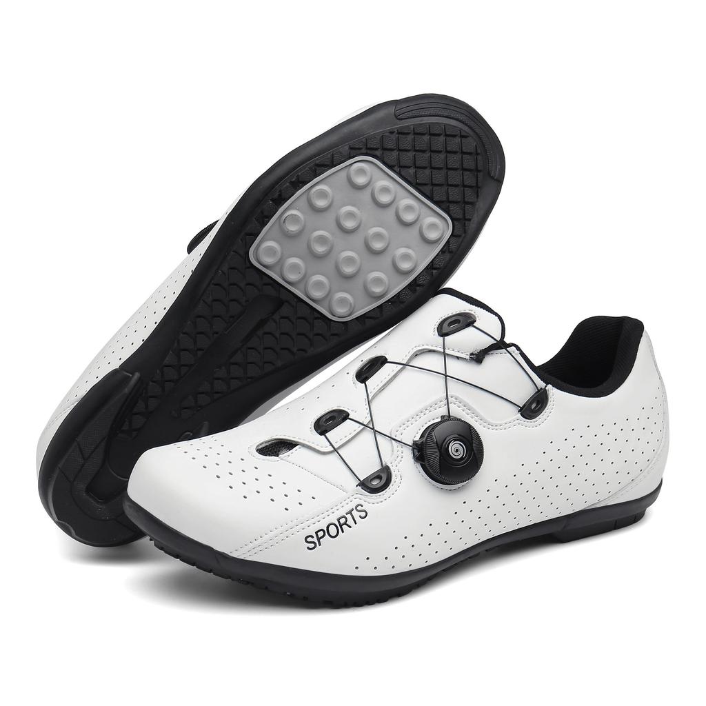 Summer and Autumn Outdoor Road Mountain Rubber Locked Bicycle Unlocked Hard Sole Spinning Shoes
