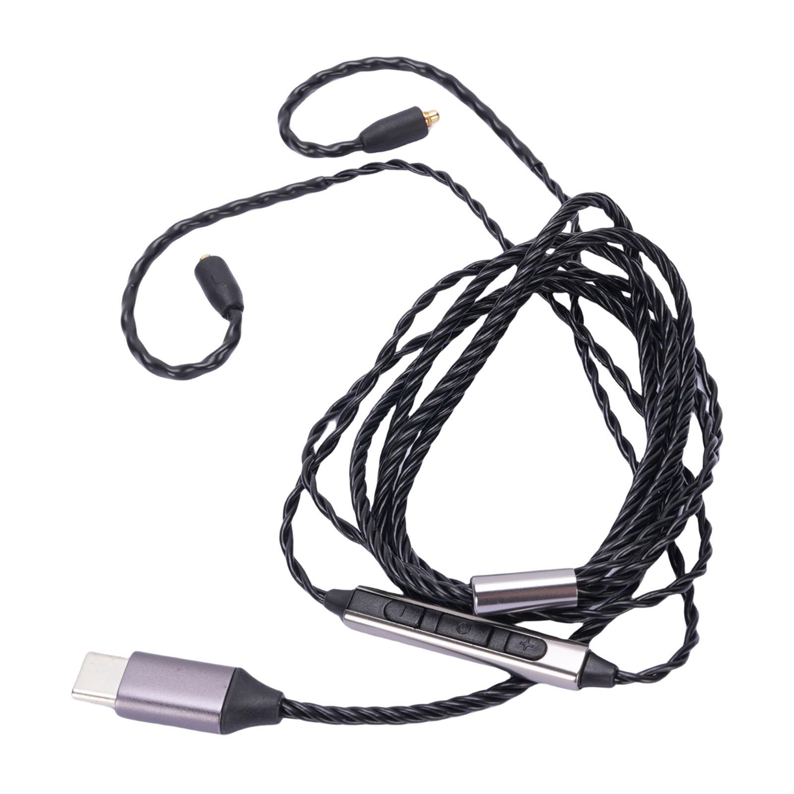 

Кабель для наушников типа C, подходящий для наушников Sennheiser IE300 IE600 IE900, сменный кабель OFC