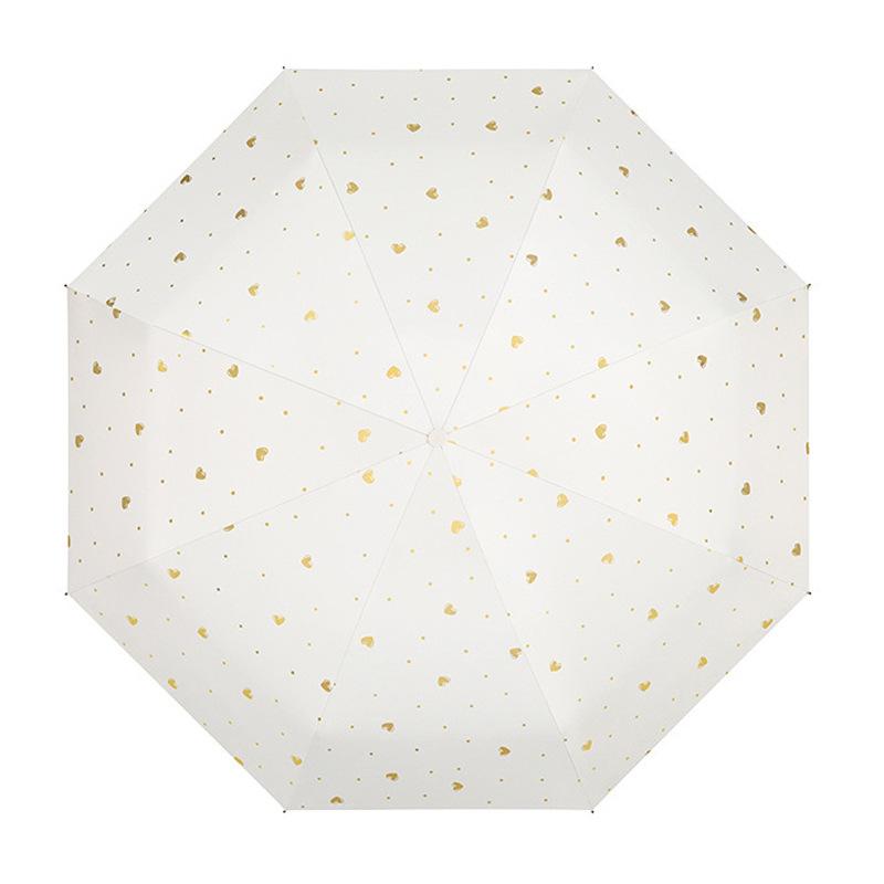 A Large Number of Capsules, Sun Umbrellas, Women's Sunscreen, UV Protection, Sunshade, Sun Umbrellas, Dual-purpose Mini Five-fold Ultra-light