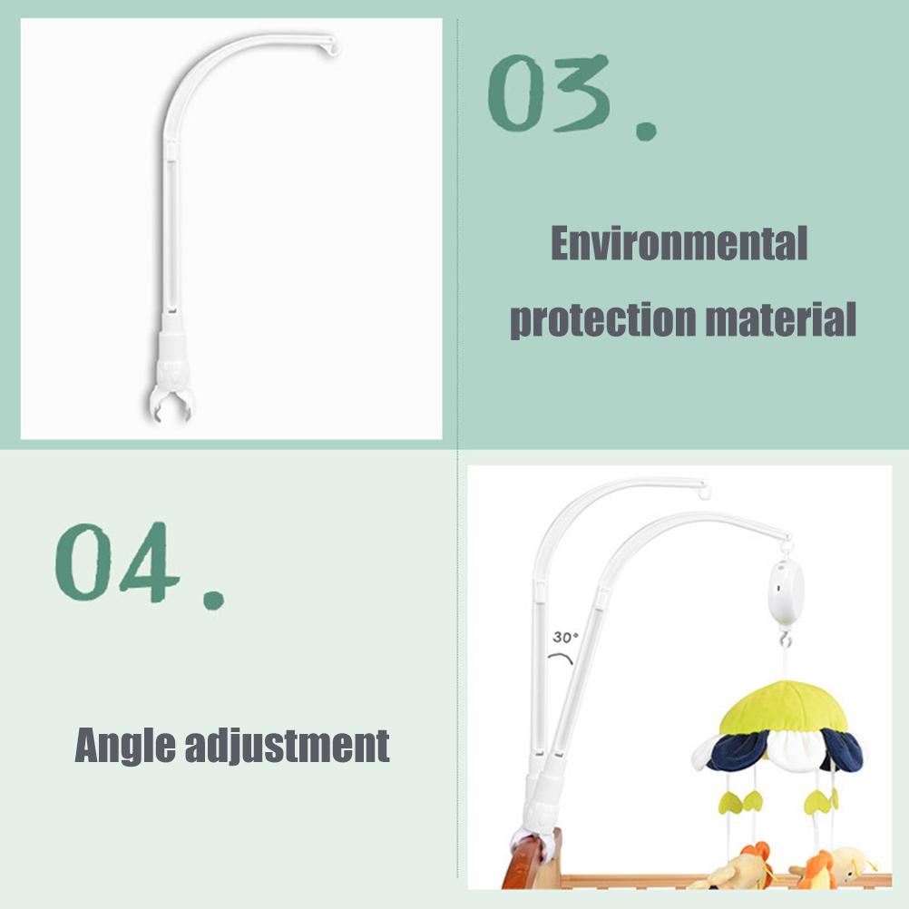Children S Bed Mobile Holder Baby Bed Claw Mobile Poles Rotating Mobile Holder Hanging Arm Holder