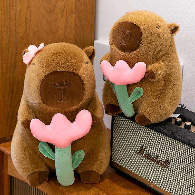 Cute Capybara Capybara Gives Girlfriend Gift Plush Toy Doll Children's Doll