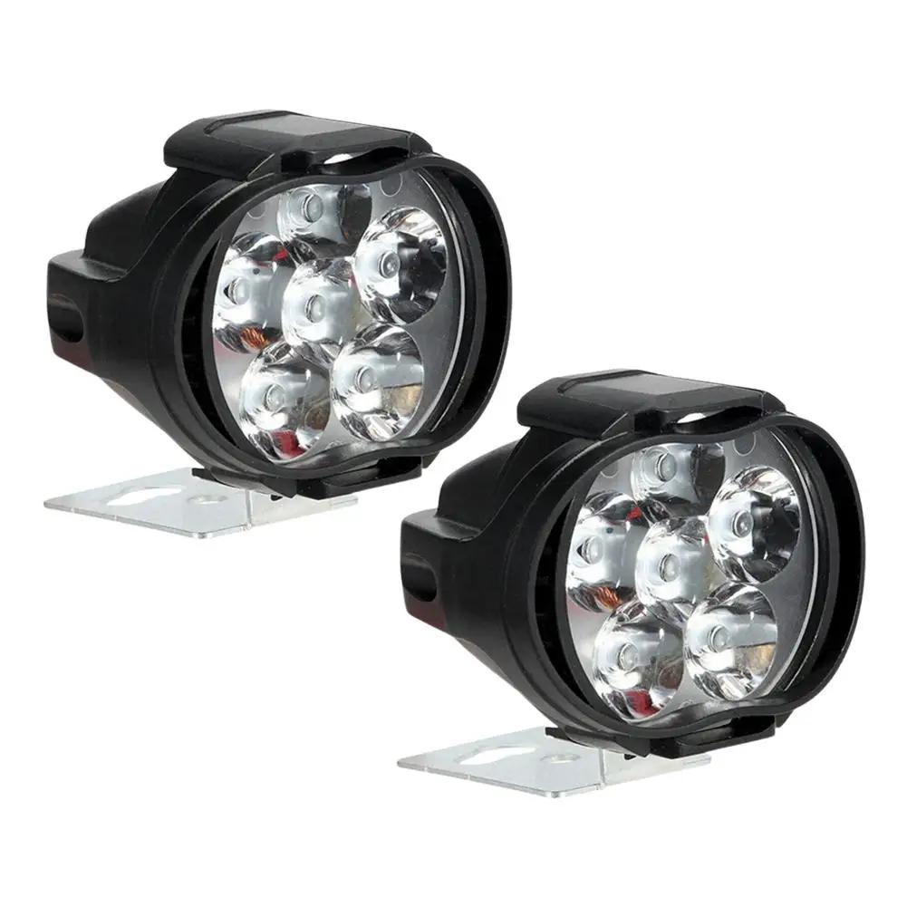 

Motorcycle Headlight Spot Lights High Bright Waterproof 6 Fog Scooter Bulb Lamp Led Work With Spotlights Auxiliary L Z2f9