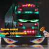 2m Ultradünnes LED Devil Eye Dynamisches Autofensterlicht - Flexibles Innenwarnlicht