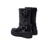 Ботильоны Tommy Jeans Tjw Urban Biker Boot Leather EN0EN02728 Black