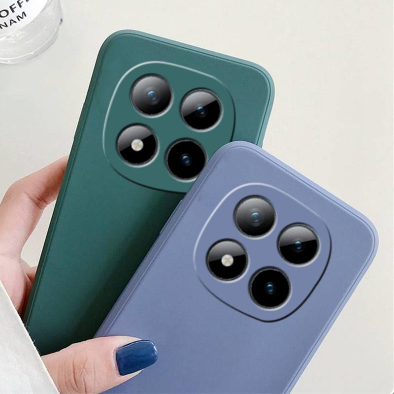For Redmi Note 15 5G Case Cover Xiaomi Redmi Note 15 Pro Plus Capas Shockproof Liquid Silicone Soft TPU Fundas Redmi Note 15 Pro