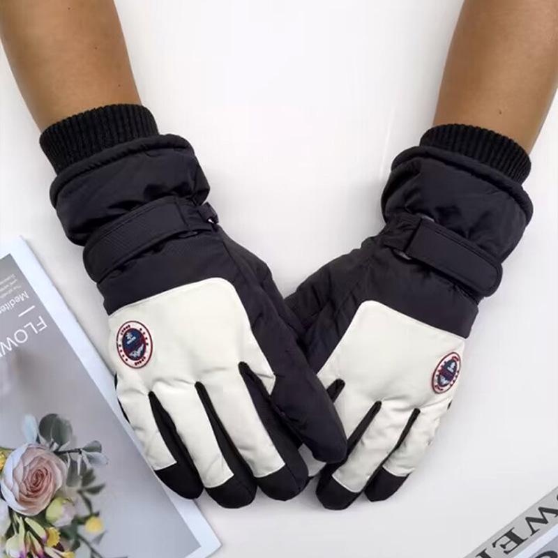 

Унисекс Нескользящие Водонепроницаемые Зимние Перчатки - На флисовой подкладке для Занятий Спортом на Открытом Воздухе, Езды, Катания на Лыжах и Альпинизма