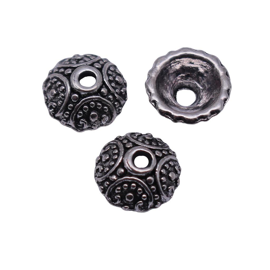 Flower Bead Cap Spacer Findings Ornate Covers For DIY Jewelry Making Materials