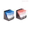 1Set Mini Writing Board Clip Notebook File Folder Stationery Board Toys Office Desk Simulation Folder Model