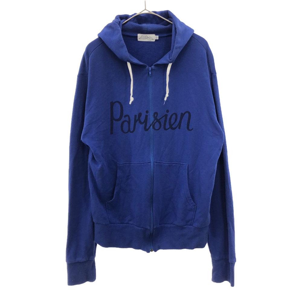 

MAISON KITSUNE KITSUNE TEE Made in Japan Print Long sleeve sweat Zip hoodie Men s Used