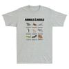 Animals Of The World Funny Rare Animals Memes Novelty Unisexs Short Sleeve Tshirt