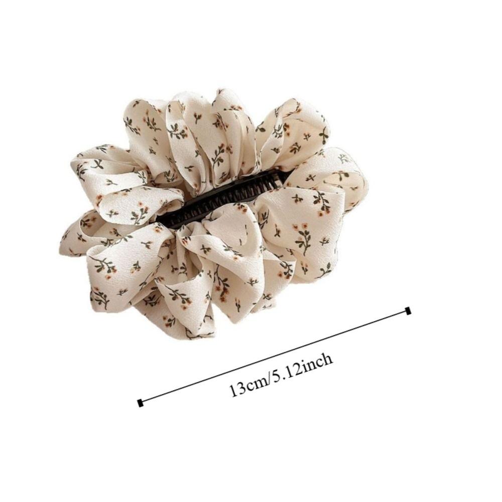Cloth Hair Claw Clips Polka Dot Ponytail Clip Elegant Banana Clip Hair Clip  Hair Accessories