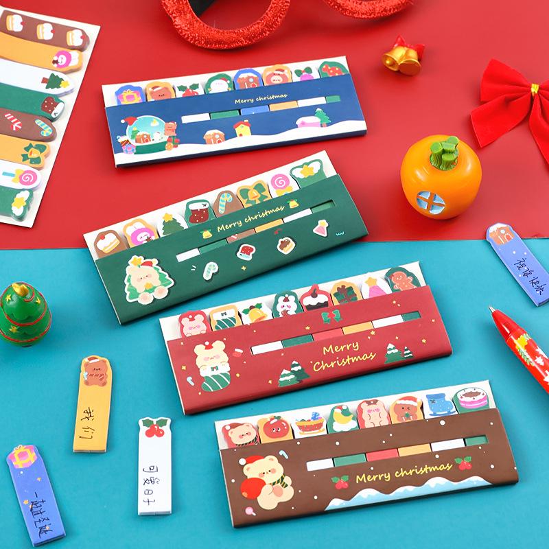 Christmas Sticky Notes: Creative Index Tabs & Memo Pads – Perfect Small Gifts