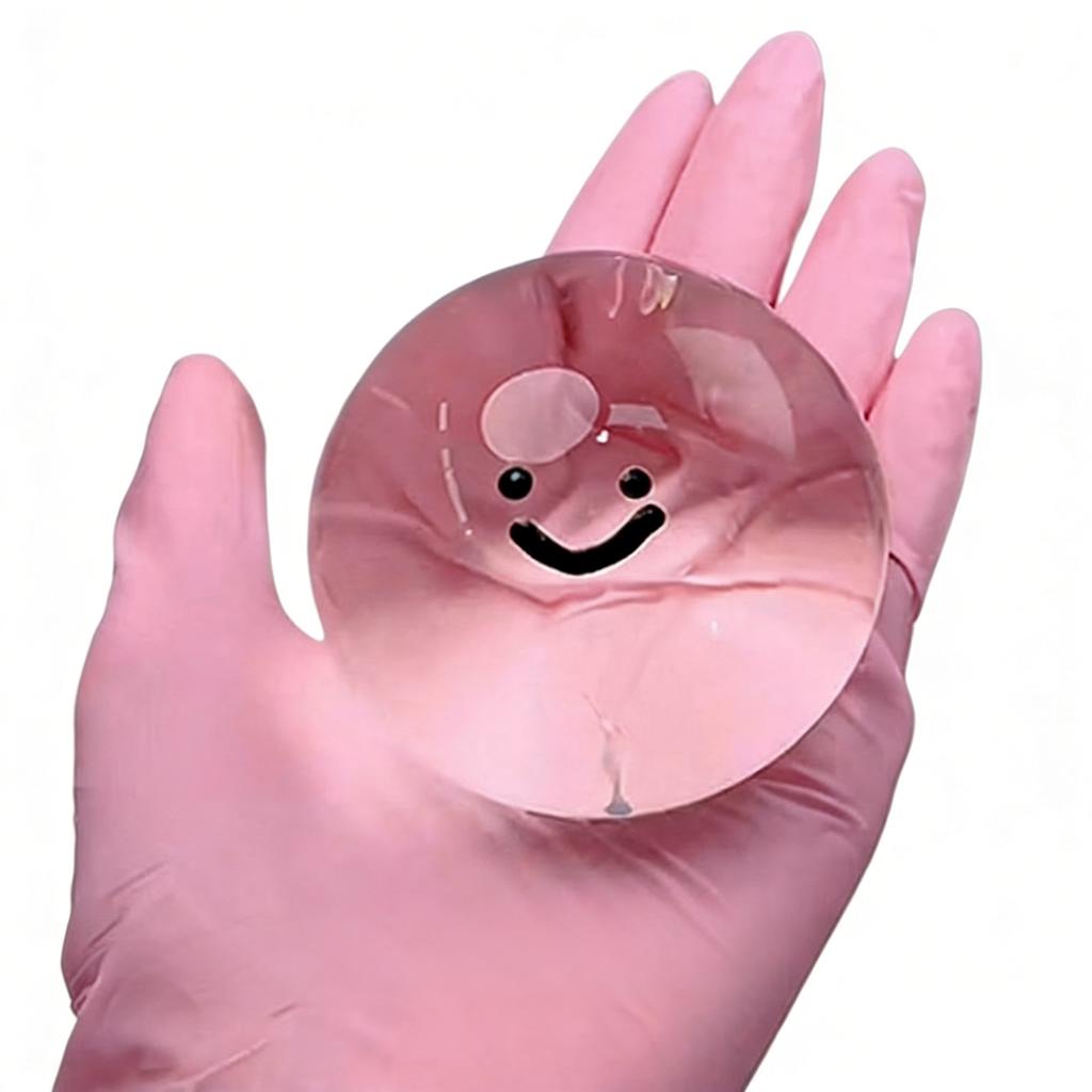Crystal Stress Relief Toy Soft Squeeze Sensory Decompression Fidget for Hand Exercise Desk Decoration and Relaxation