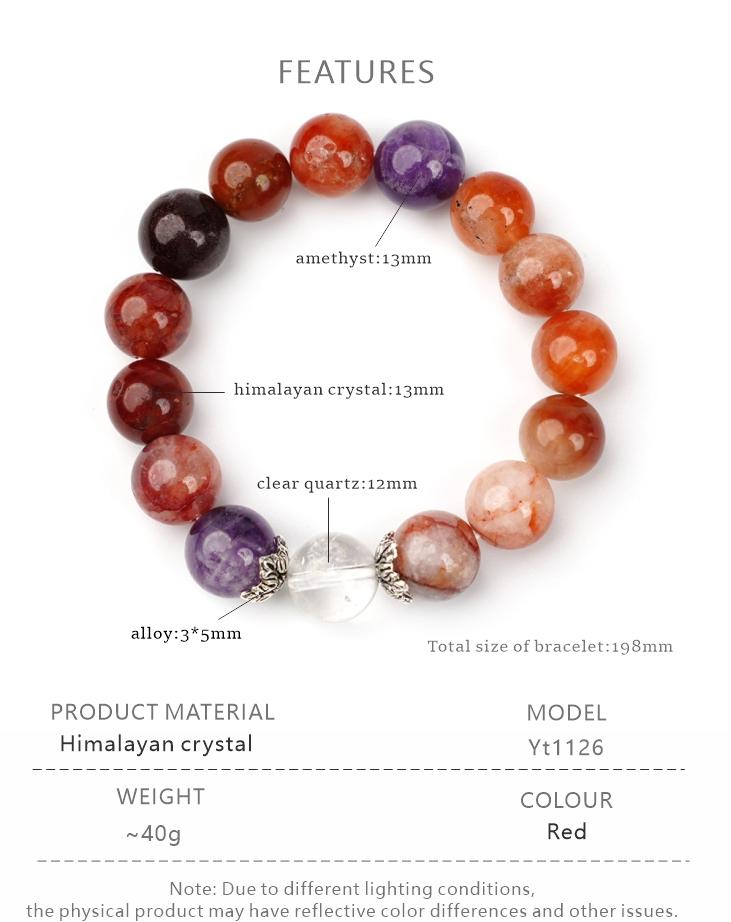 beaded bangle design Vintage Himalaya Crystal Beaded Bracelets Women's Clavicle Chain Gifts Anniversaries Parties for Women
