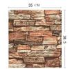 3D Stereo 38.5*35cm Foam Waterproof Wallpaper