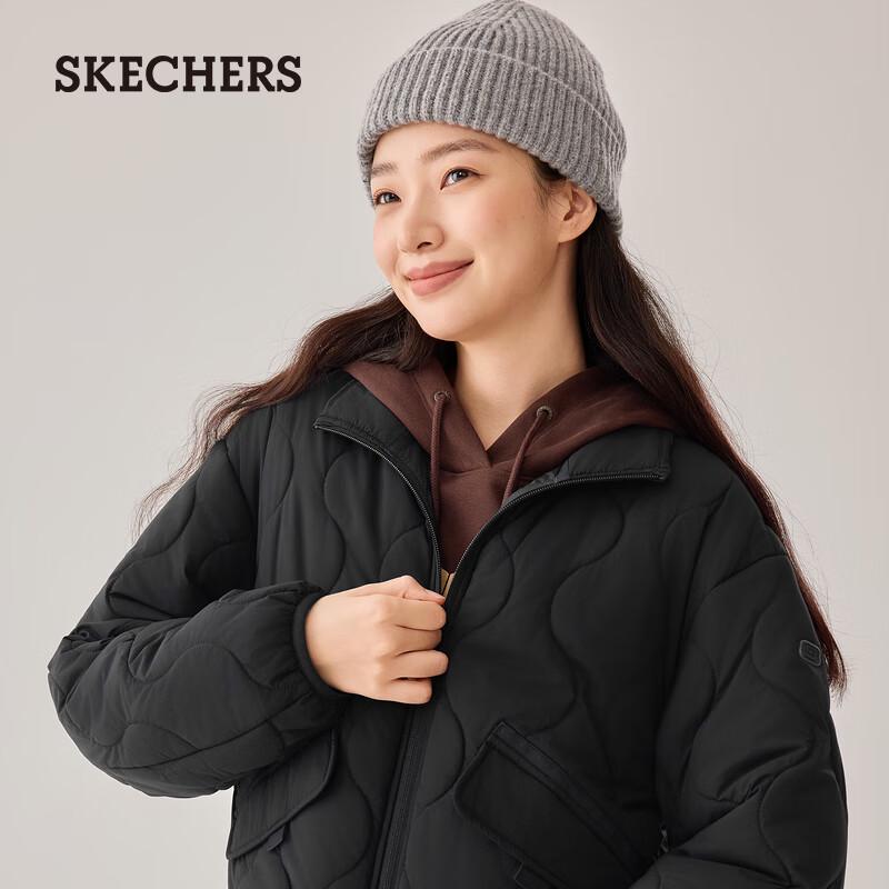 SKECHERS Women's Warm Padded Short Jacket L425W077