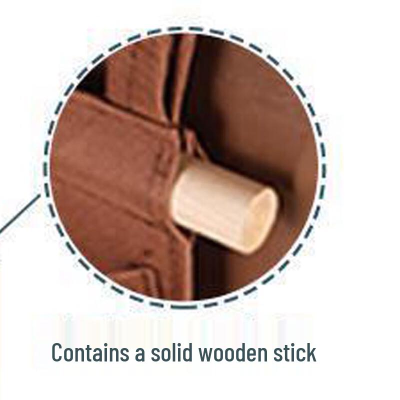 Multi-Pocket Cleaning Cart Rag Storage Bag with Hooks