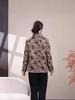2025 New Women's Winter Cotton Jacket - Casual Plus Size Frog Button Outerwear for Mid-aged Mothers.