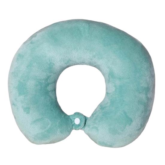 U Shaped Neck Pillow, Solid Color Travel Pillow, Breathable Neck Support Pillow, Portable Headrest for Travel Office Home Planes Trains Self-Driving