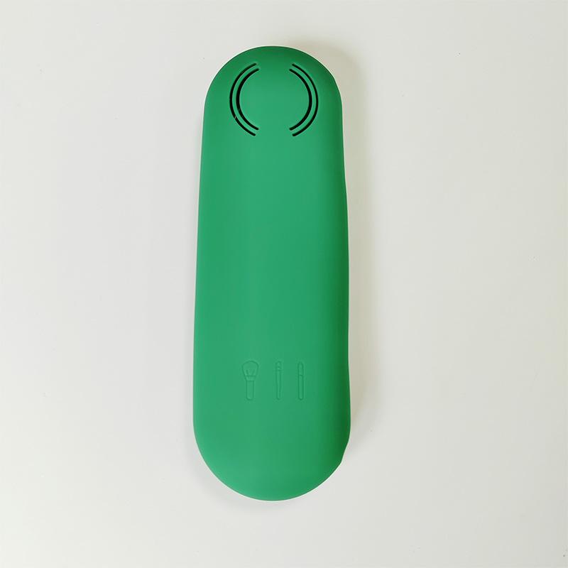 

Новая силиконовая сумка для хранения косметики, легко носить с собой, сумка для хранения кистей для макияжа, косметичка, косметичка, уличный набор для макияжа зелёный