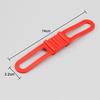 Silikon Welt Fahrradlenker Silikonband Band Fahrradlicht Halter Telefon Befestigung Elastisches Bindeseil Taschenlampe Taschenlampe Bandage