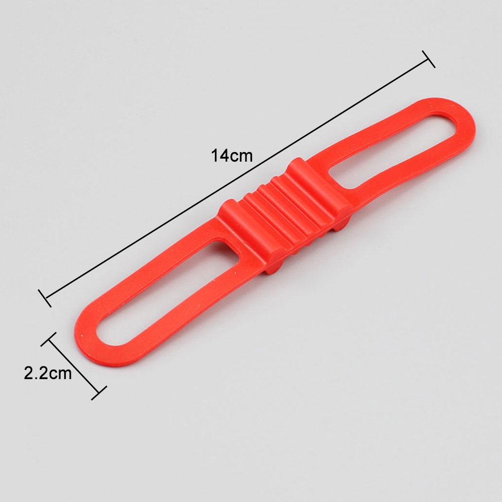 Silikon Welt Fahrradlenker Silikonband Band Fahrradlicht Halter Telefon Befestigung Elastisches Bindeseil Taschenlampe Taschenlampe Bandage