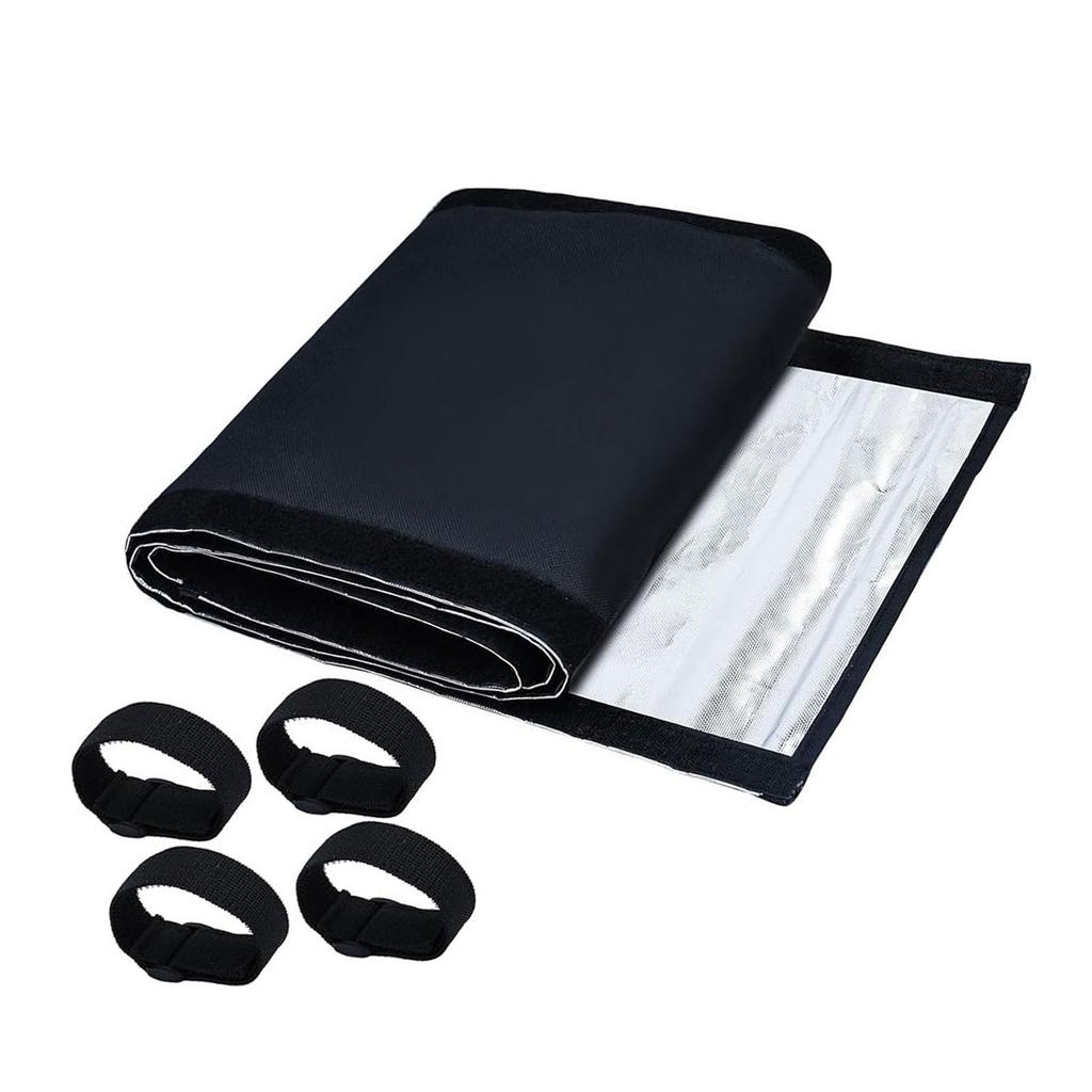 HVAC Copper Pipe Insulation Cover Protector Outdoor 600D Oxford Copper Line Insulation Sleeve Wrap Outside Adjustable