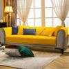 Simplicity Sofa Seat Slipcovers Solid Color Plush Sofa Protector Home Decor Sofa Cover Autumn Winter Warm Fabric Art Couch Cover