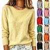 Women's Fashion Thick Neck Color Sweater for Casual Warmth
