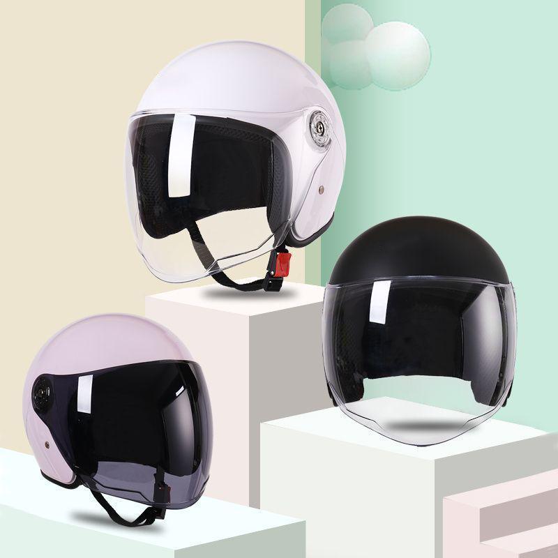 3C Electric Vehicle Helmets for Men & Women, All-Season, Stylish, High-Quality, Trendy New Design, Fashionable Internet Favorite