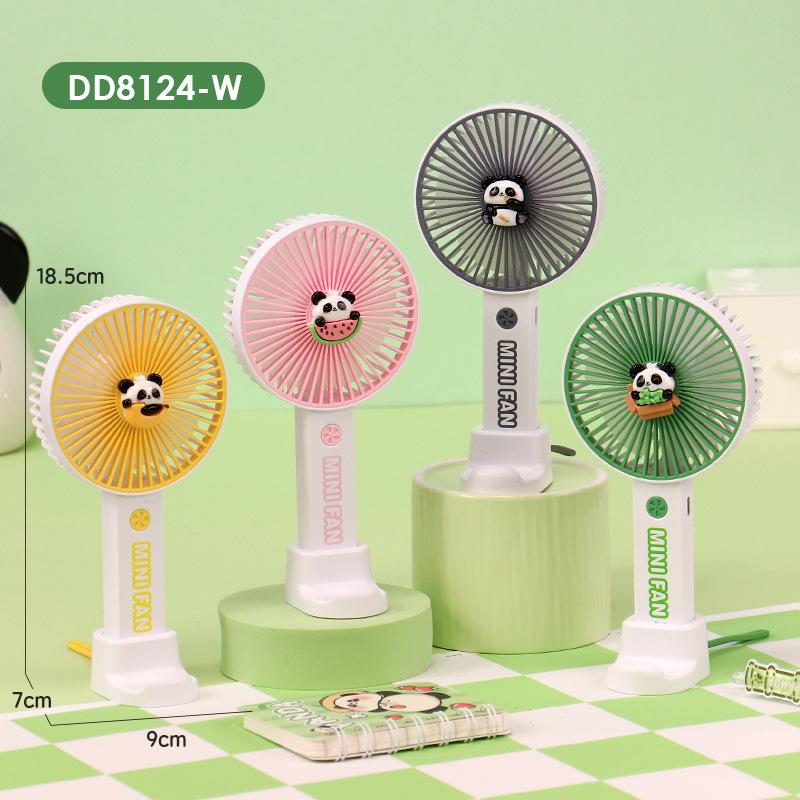 Portable Mini USB Desk Fan with Digital Display for Office, Student, Dorm