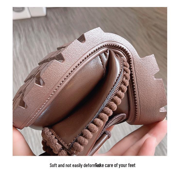 Mädchen Martin Boots im Prinzessinnenstil - Weiche Sohle, Samtfutter, Herbst/Winter 2025