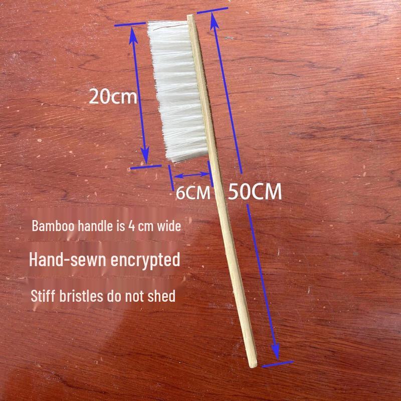 Long Handle Bamboo Hard Bristle Cleaning Brush