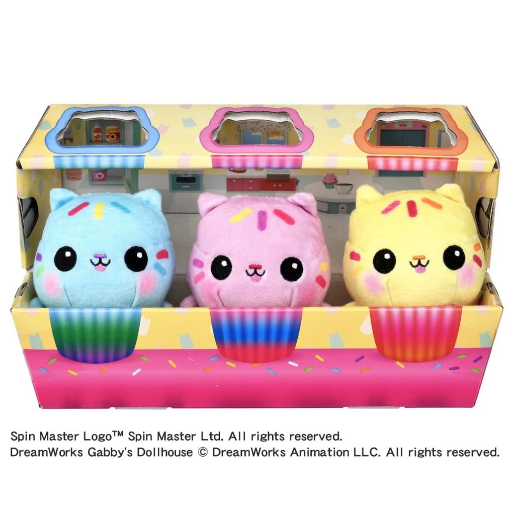 TAKARA TOMY Puppenhaus Cousine Beste Freundin Plüschtier Set Gabbys Keekies