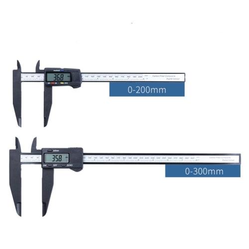 Digital Caliper, 200mm/300mm Digital Caliper, Long Jaw Digital Caliper, Large LCD Display, Outer Diameter/Inner Diameter 300mm