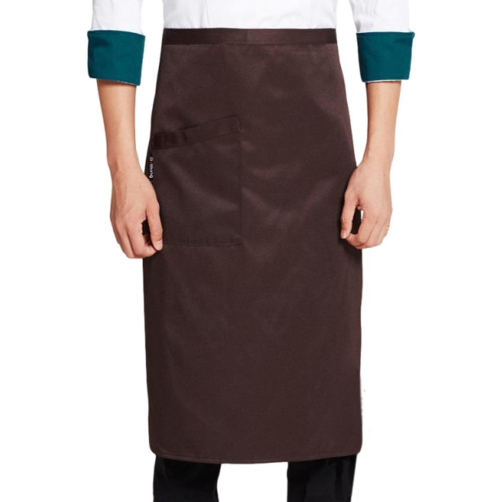 Unisex Waist Apron Black Short Half Waist Apron Fashion Short Apron  Chef