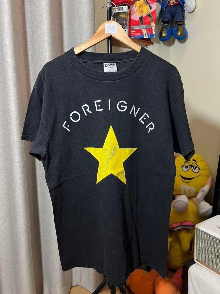 

Foreigner Band Star Black Shirt Unisex Concert S to 5XL SG651 Unisex T-Shirt XXL