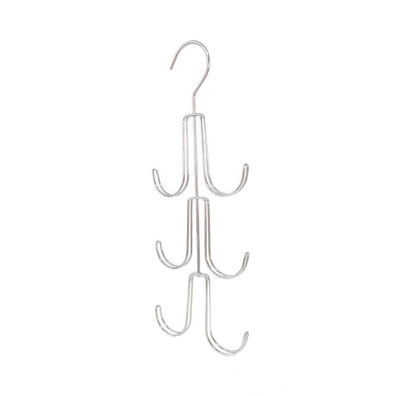 1 Stück Kleiderschrank Handtaschen Hängeorganizer Haken Metall Aufbewahrungshaken Platzsparendes Regal Garderobe Handtasche Tragetasche Halter Haken