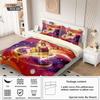 Paulaner Spezi Vintage Color Block 3-Piece Bedding Set (Duvet Cover & Pillowcase)