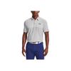 Under Armour Casual Sports Short Sleeve Polo Shirt Men Tops Gray 1361145-014