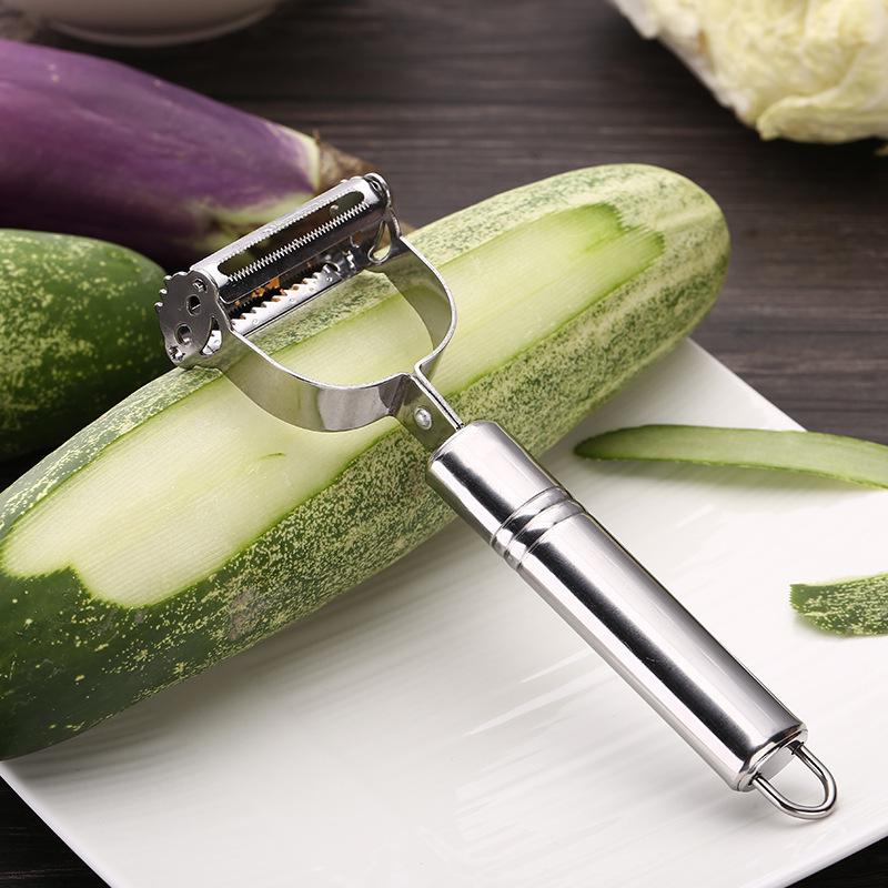 Stainless Steel Multi-Functional Portable Fruit and Vegetable Peeler