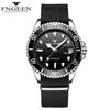 FNGEEN 9001 Luxury Brand Men's Watch Steel Tourbillon Frame Mechanical Watch Luminous Automatic Date Diamond Watch