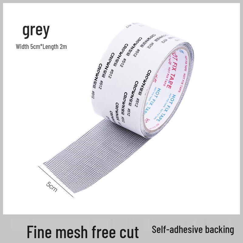 Selbstklebender Bildschirmreparaturflicken: Netzband für Fensterundichtigkeiten & Mückenschutz