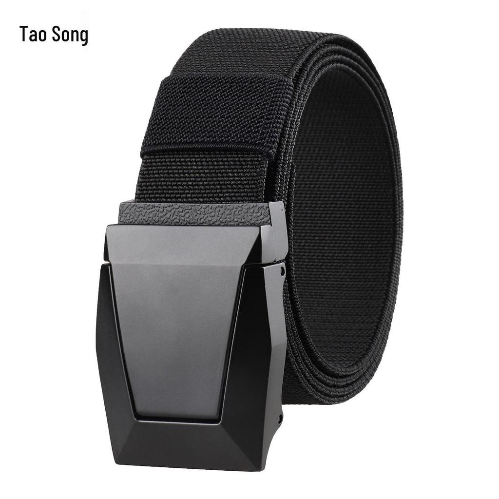 Men’s Tactical Quick-Release Nylon Belt with Cobra Alloy Buckle