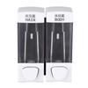 2x350ml Bathroom Wall Mounted Soap Shampoo Box Sanitizer Dispenser Lotion Liquid Pump