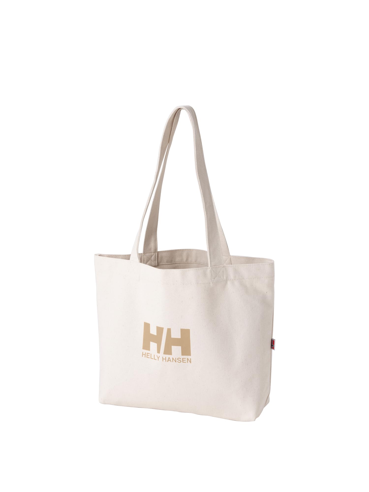 

Helly Hansen Organic Cotton Logo Tote Horizontal Shoulder Sunrise Beige Bag, Medium, Tote, Bag, Unisex, HY92321,