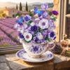 Pop Up Design Pop Up Greeting Card Multicolor Flower Bouquet Card  Surprise Gift